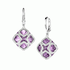 839563-1001|Buy Chopard IMPERIALE Cocktail White Gold Amethyst Earrings