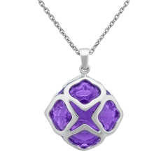 Chopard IMPERIALE White Gold Amethyst Pendant 799220-1003