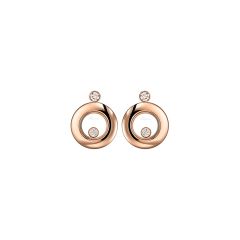 833957-5201 | Buy Online Chopard Miss Happy Rose Gold Diamond Earrings