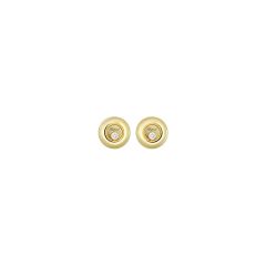 839010-0001 | Buy Chopard Miss Happy Yellow Gold Diamond Earrings