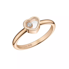 Chopard My Happy Hearts Rose Gold Diamond Ring 82A086-5009