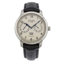 100-14-05-02-04 | Glashutte Original Senator Observer Steel 44 mm watch. Buy Online