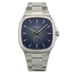 2-39-47-13-12-14 | Glashutte Original Seventies Panorama Date Steel 40 x 40 mm watch. Buy Online