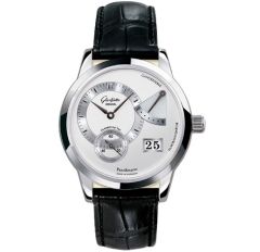 1-65-01-02-02-04  | Glashutte Original PanoReserve Steel watch. Buy Online