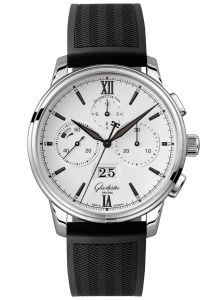  1-37-01-05-02-53 | Glashutte Original Senator Chronograph Panorama Date 42 mm watch. Buy Online