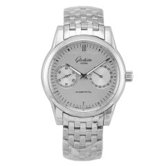 1-39-58-02-02-14 | Glashutte Original Senator Hand Date Steel 40 mm watch. Buy Online
