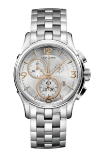 H32612155 | Hamilton Jazzmaster Chrono Quartz 42mm watch. Buy Online