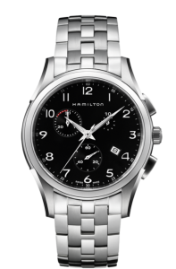 H38612133 | Hamilton Jazzmaster Thinline Chrono Quartz 43mm watch. Buy Online