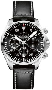 H64666735 | Hamilton Khaki Aviation Pilot Auto Chrono 42mm watch. Buy Online