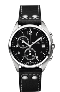 H76512733 | Hamilton Khaki aviation Pioneer Chrono Quartz 41mm watch. Buy Online