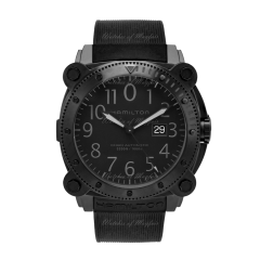 H78585333 | Hamilton Khaki Navy Belowzero 1000m Automatic 46mm watch. Buy Online