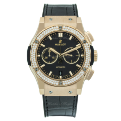 541.OX.1181.LR.1104 | Hublot Classic Fusion King Gold Diamonds 42 mm watch. Buy Online