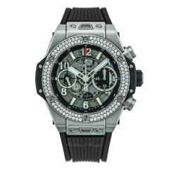 441.NX.1170.RX.1104 | Hublot Big Bang Unico Titanium Diamonds 42 mm watch. Buy Online