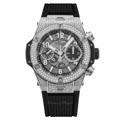 441.NX.1171.RX.1704 | Hublot Big Bang Unico Titanium Pave 42 mm watch | Buy Now