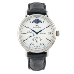 IW516406 | IWC Portofino Hand Wound Moon Phase Edition 150 Years 45mm watch.