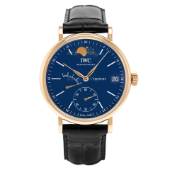 IW516407 | IWC Portofino Hand Wound Moon Phase Edition 150 Years 45 mm watch.