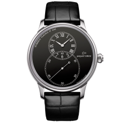 J003034284 | Jaquet Droz Grande Seconde Email Noir White Gold 43 mm