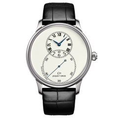 J003034201 | Jaquet Droz Grande Seconde Ivory Enamel 43 mm watch. Buy Online