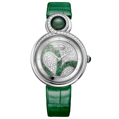 J014504221 | Jaquet Droz Lady 8 Cloverleaf White Gold 35 mm watch