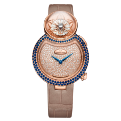 J032003220 | Jaquet Droz Lady 8 Flower Red Gold 35 mm watch. Buy Online