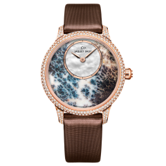 J005003577 | Jaquet Droz Petite Heure Minute Dendritic Agate Red Gold