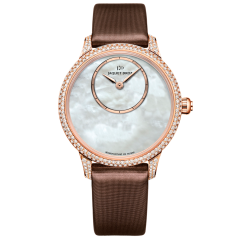 J005003572 | Jaquet Droz Petite Heure Minute Mother-of-pearl Red Gold