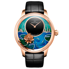 J005023279 | Jaquet Droz Petite Heure Minute Relief Carps 41 mm watch. Buy Online