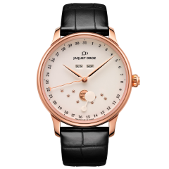 J012633203 | Jaquet Droz The Eclipse Ivory Enamel Red Gold 43 mm