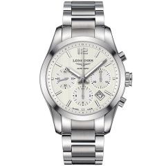 L2.786.4.76.6 | Longines Conquest Classic Chronograph Automatic 41 mm watch | Buy Now