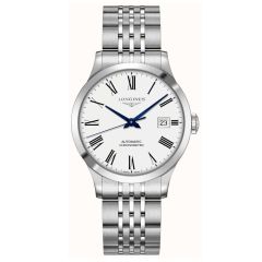 L2.821.4.11.6 | Longines Record Automatic 40 mm watch. Buy Online