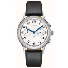 L2.827.4.73.0 | Longines Heritage Chronograph Automatic 40 mm watch. Buy Online