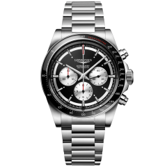 L3.835.4.52.6 | Longines Conquest. Chronograph Automatic 42 mm watch | Buy Online