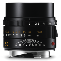 11141 | LEICA APO-Summicron-M 50mm f/2 ASPH Black Anodized Lens | Buy Online