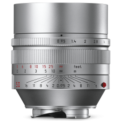 11667 | LEICA Noctilux-M 50mm f/0.95 ASPH Silver Anodized Lens | Buy Online