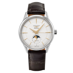 L4.815.4.78.2 | Longines Flagship Heritage Moon-Phase Automatic 38.5 mm watch | Buy Online