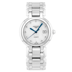 L8.113.4.87.6 | Longines PrimaLuna Diamonds Automatic 30 mm watch | Buy Now