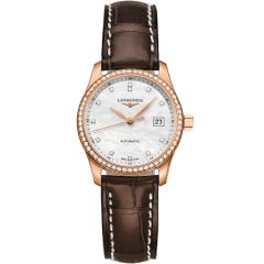 L2.257.9.87.3 | Longines Master Collection Diamonds Automatic 29 mm watch. Buy Online
