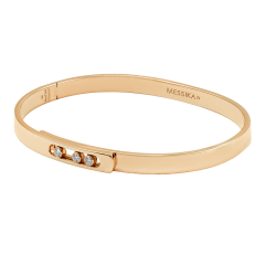 10092 | Buy Messika Move Noa PM Yellow Gold Diamond Bangle Size M