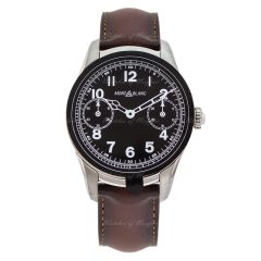 117535 | Montblanc Summit Smartwatch - Titanium Case / Brown Lether