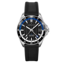 NN1100SC1CG/BA111 | Norqain Adventure Neverest GMT Black Rubber 41mm watch. Buy Online