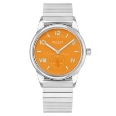 Nomos Club Campus 38 Future Orange Sport Bracelet 729