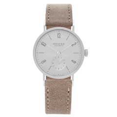 Nomos Tangente 33 Grey Manual Beige Leather 125