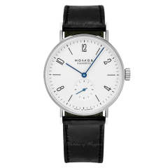 Nomos Tangente Manual Black Leather 38 mm 164