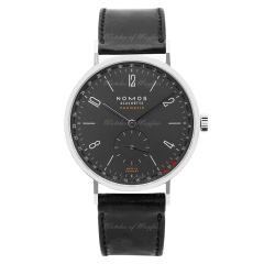 181 | Nomos Tangente Neomatik 41 Update Ruthenium Black Leather watch | Buy Now