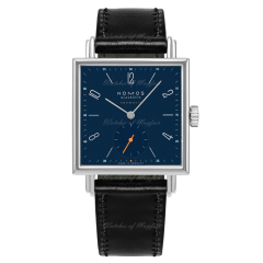 Nomos Tetra Neomatik 39 Midnight Blue Automatic Black Leather 422