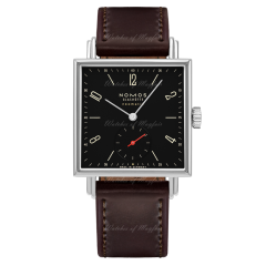 421.S4 | Nomos Tetra Neomatik Black 175 Years Limited Edition Brown Leather| Buy Now