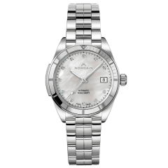 N1800SP81A/M18D | Norqain Adventure Sport Diamond Steel Bracelet  37 mm watch | Buy Online