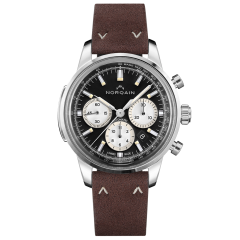 N2200S22C/B221 | Norqain Freedom 60 Chrono Alcantara Ebony 43 mm watch | Buy Online