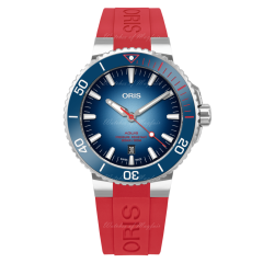 01 733 7730 4105-SET | Oris Aquis Oceano Pulito con Umberto Pelizzari Limited Edition 43.5 mm watch | Buy Now