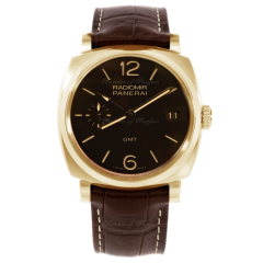 Panerai Radiomir 1940 3 Days GMT Oro Rosso PAM00570 New Authentic